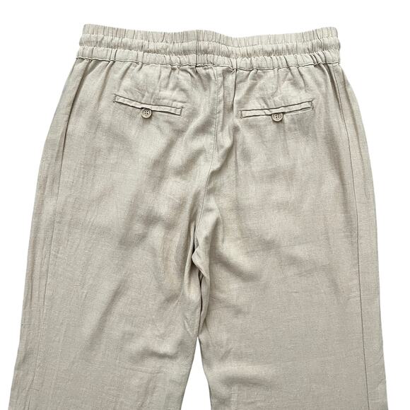 Love Tree Anthropologie Lined Blend Elastic Waist Tan Lounge Pull On Pants Large - Picture 8 of 8